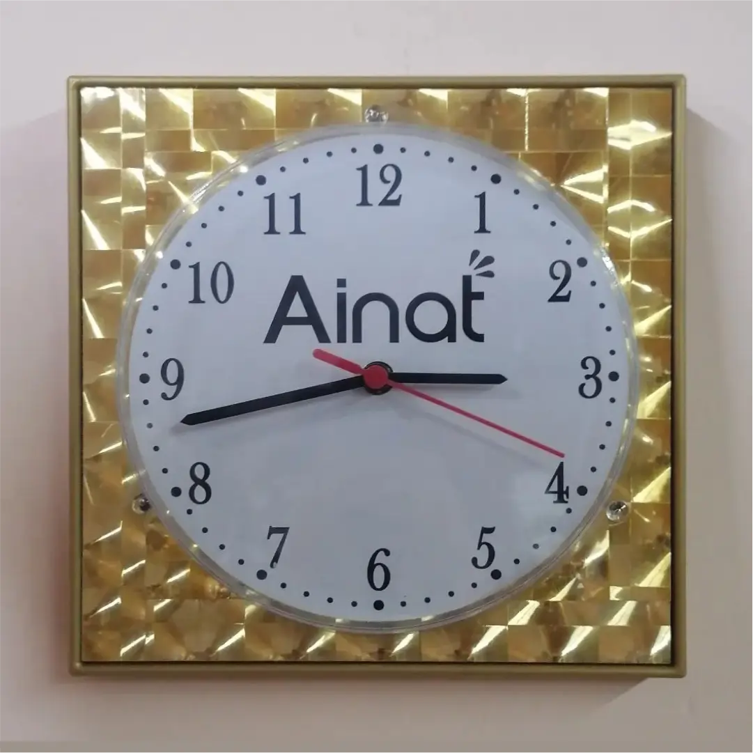 Reloj de pared de apariencia lenticular