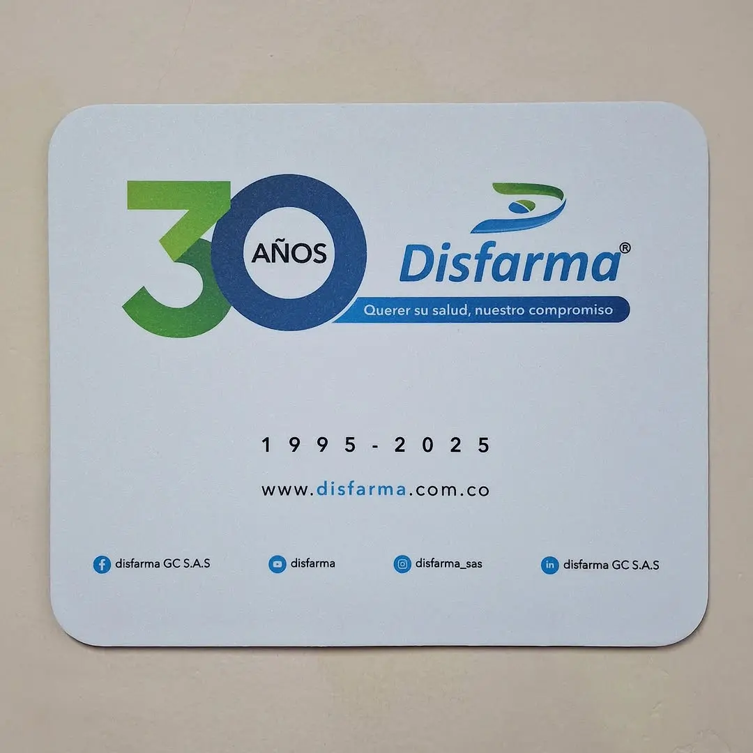 Pad mouse plano rectangular horizontal