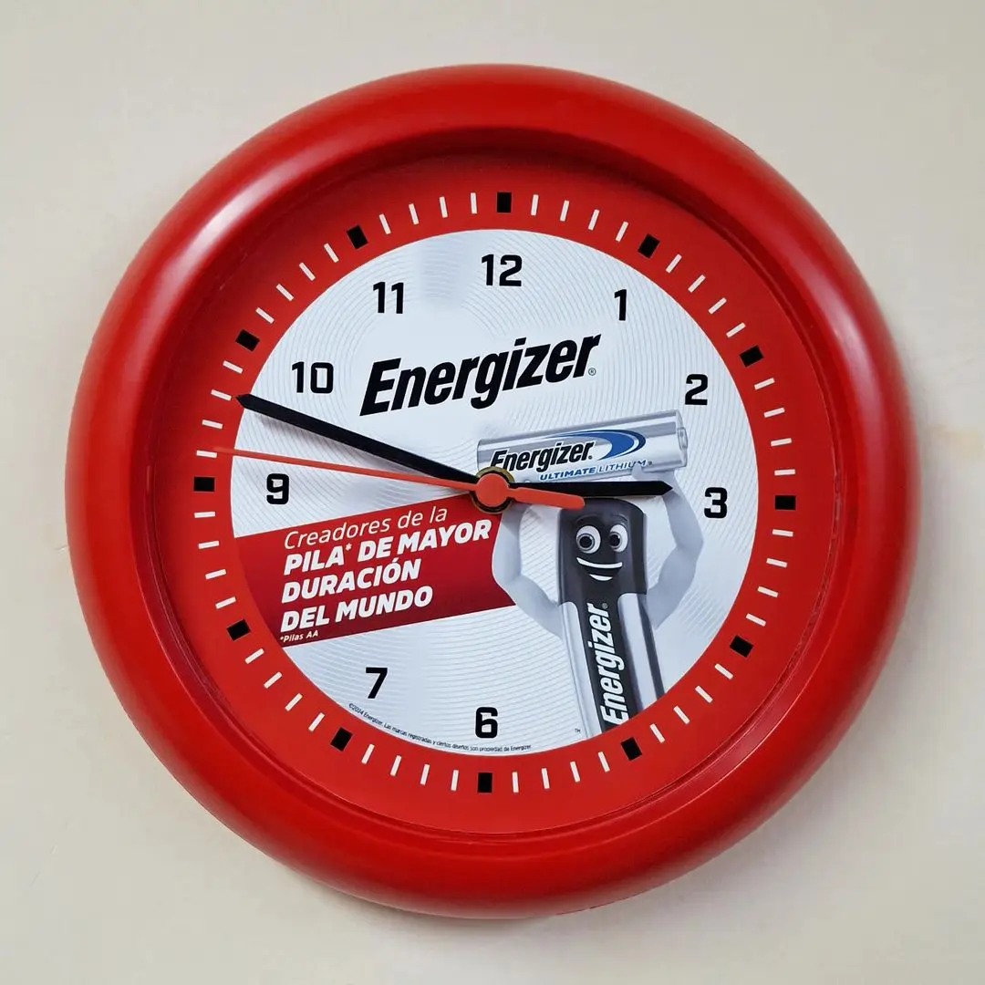 Relojes publicitarios de pared