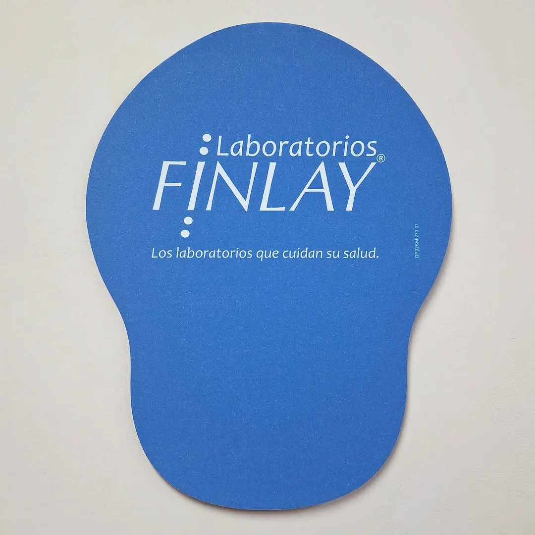 Pad mouse plano en forma de bombillo