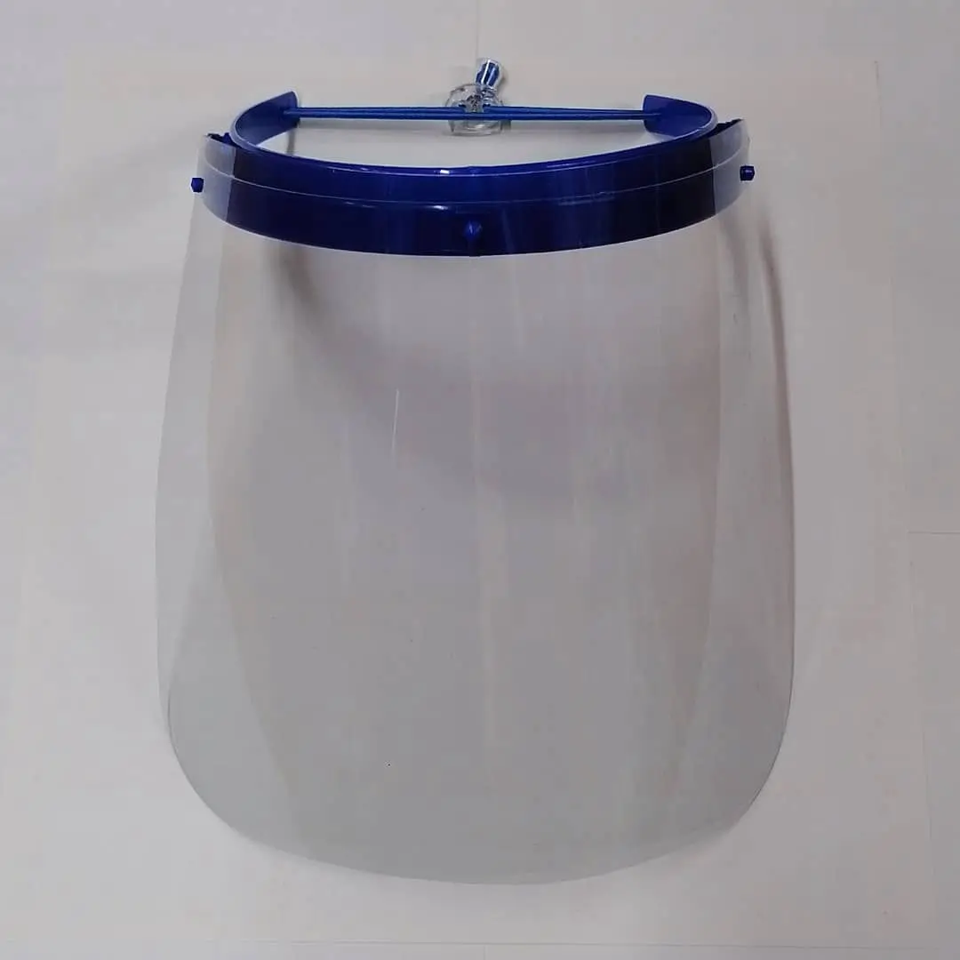 Caretas plásticas de protección