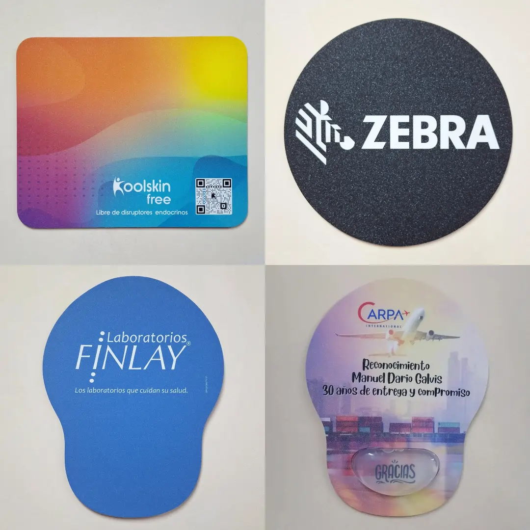 Pad mouse planos y ergonómicos