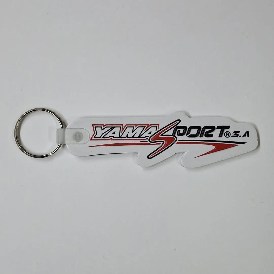 Llavero microinyectado en plastisol